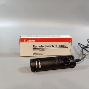 Genuine Canon RS-60E3 Remote Switch Control EOS 60D 300D 350D 400D 500D 600D G12 - Picture 1 of 4