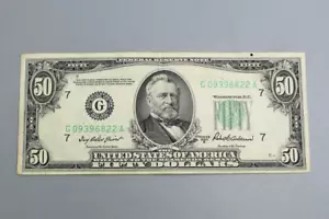 1950 US Fifty Dollar Note . COIN2020dw - Picture 1 of 5