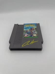 Aidan Hutchinson Signed Nintendo NES Football game COA Hologram - Picture 1 of 2
