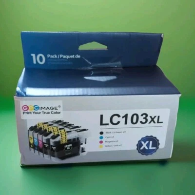 Gpc Image  LC103XL BROTHER Compatible Ink Cartridge - 10 Pack - Image 1 of 4