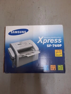 Samsung SF-760p Multifunction Mono Laser Printer A4 SF-760P/SEE - NEW - Image 1 of 2