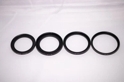 Stack of Bower Lens Adapter Rings 46mm-58mm - Image 1 of 4