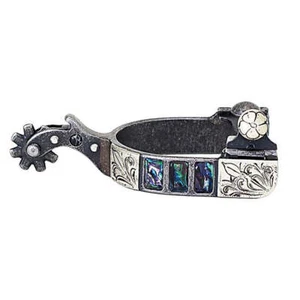 Partrade Western Adult Spur Black Pearl Collection UW630040DGSL112 - Picture 1 of 1