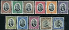 Grenada 1951 Kgvi Definitives Part Set To 50C  Sg.172/182  Mint (Hinged) Cat:£15