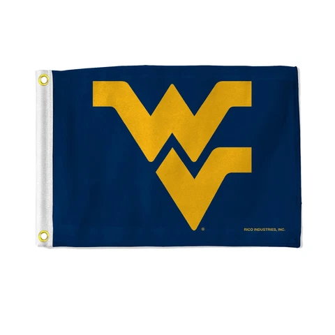 West Virginia Mountaineers 12" x 18" Boat Flag Golf Cart Flag Cover