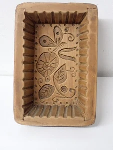 Antikes schön geschnitztes Buttermodel um 1860 - Bild 1 von 8
