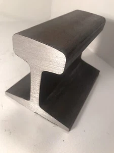 6 Zoll Eisenbahnschiene Zugschiene Stahl Amboss Schmied Handwerk 10 Pfund. - Bild 1 von 5