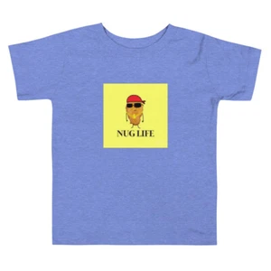 Toddler Short Sleeve Tee - Toddler Shirt - Nug Life - Thug Life - Funny Shirt - Picture 1 of 5