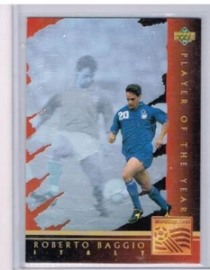 1994 Upper Deck World Cup English/Spanish Player of the Year Roberto Baggio 4329 - Picture 1 of 1