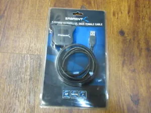 Sabrent USB to Parallel DB25 Female Cable USB-DB25F - Picture 1 of 2