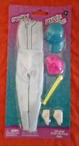 Neu Modepuppe Poupee Mode Barbie Sport Outfit Baseball - Bild 1 von 3