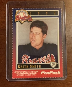 1992 Bleacher Bums Richmond Braves Keith Smith #3 - Picture 1 of 2