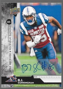 2018 Upper Deck CFL Auto 1-198 You Pick From List