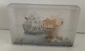 Kensie Home photo frame 6 X 4 Glitter New Holiday Christmas Gift Home Decor - Picture 1 of 5