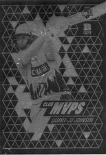 2019/20 Tap N Play Cricket Cards - Club MVP (MVP) Sammy-Jo Johnson (Heat)