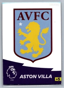 2020-21 Panini Adrenalyn XL Premier League Club Badge Aston Villa #298 - Picture 1 of 2