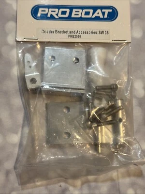 New Pro Boat Rudder Bracket And Accessories Kit PRB2060 VHTF PART - Image 1 of 4