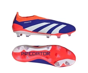 Größe 10,5 Adidas Herren Predator League LL FG ohne Schnürung IF6333 Fußballschuhe blau - Bild 1 von 10