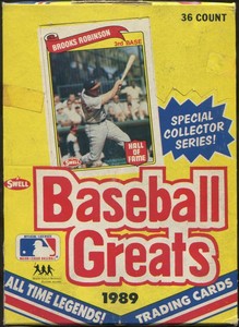 1989 Swell Baseball Greats - Pick A Player
