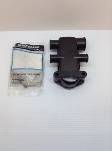 NIB QUICKSILVER Mercruiser 5.0L 5.7L V8 GM Thermostat Housing 860256A4 OEM NOS - Picture 1 of 9