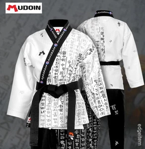 Mudoin Hunminjeongeum (Hangul) Taekwondo koreanische Schrift Buchstaben offen Dobok TKD - Bild 1 von 8