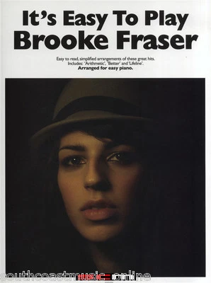 BROOKE FRASER IT'S EASY TO PLAY BROOKE FRASER PVG PIANO VOCAL GUITAR SONG BOOK - Image 1 of 4