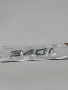 REEMPLAZO CROMADO 340i para bmw 340 maletero trasero placa emblema placa calcomanía tapa - Imagen 1 de 1