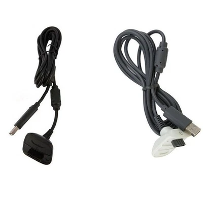 Charging Cable Data Cord For XBOX 360 Wireless Gamepad Controller Accessories - Image 1 of 4