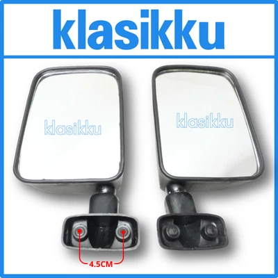 DAIHATSU TAFT F20 F50 BLIZZARD SCAT WILDCAT ВНЕШНЯЯ ПАРА БОКОВЫХ ЗЕРКАЛ ЗЕРКАЛО НОВЫЕ ИЗ СТАРЫХ ЗАПАСОВ - Изображение 1 из 4