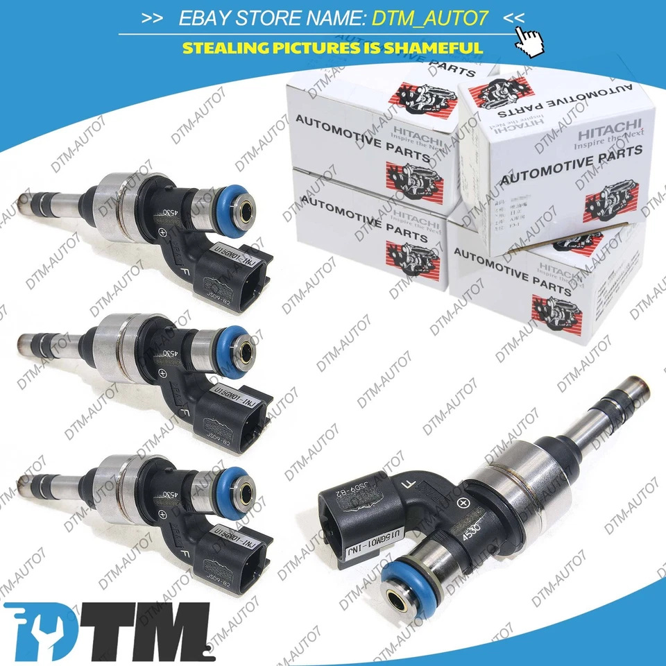4x Inyectores de combustible OEM para Chevrolet Equinox Buick GMC 2010-17 2,4 L 12633784 Foto 1 de 4