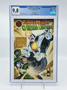 Lanterna Verde #80 Edizione Multipack CGC 9.8 Pagine Bianche 1996 DC Comics POP 1 - Foto 1 di 2