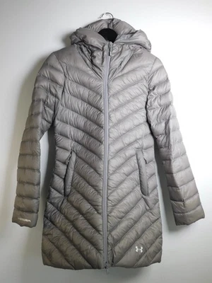 Under Armour Storm ColdGear Infrarrojo Uptown Parka Gris Chaqueta Abrigo Mujer talla XS Foto 1 de 4