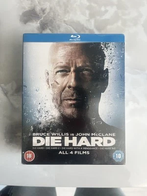 Die Hard Quadrilogy (Blu-Ray, Boxset) *BRAND NEW* - Image 1 of 3