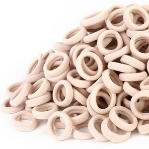300PCS Blonde Girls Hair Ties, Seamless Toddler Bands No Damage, Blond - Picture 1 of 6