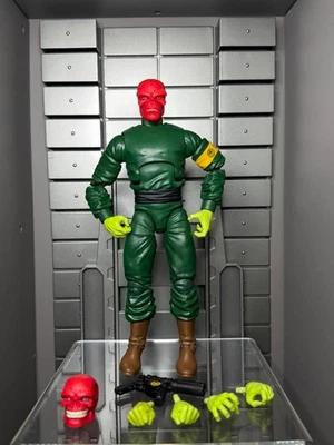 Figura de acción Marvel Legends Super Villains 6" Red Skull Xemnu BAF sin teseracto Foto 1 de 3