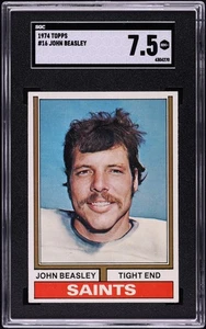 1974 Topps Football John Beasley #16 SGC 7.5 - Bild 1 von 2