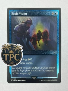 Eagle Vision 0190 ACR EN - FOIL Etched -Assassin's Creed NM MTG - Picture 1 of 4