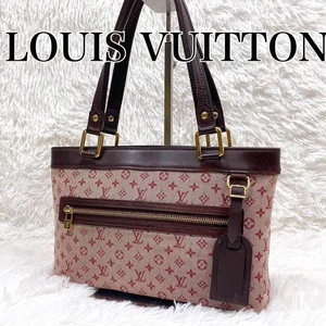 Louis Vuitton Monogram Mini Lucille PM Handbag Tote Bag Pink - Picture 1 of 12