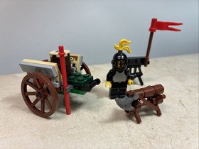 Lego Black Knight Classic Castle Minifigure Cart Accessories Medieval Market