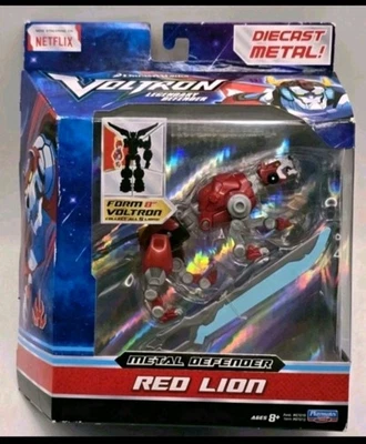 Dreamworks Voltron Legendary Defender Diecast RED LION Netflix 2017 New - Image 1 of 4