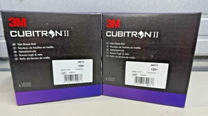 Nuevo de Lote Antiguo Paquete de 2 Rollos de Hoja de Red 3M Cubitron II 34573 120+ Grano Abrasivo - Imagen 1 de 4