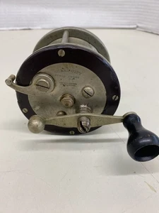 Vintage OCEAN CITY 300 Free Soool German Silver Steel Pivot Angelrolle - Bild 1 von 7