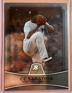 2010 Bowman Platinum #21 CC Sabathia New York Yankees MLB Baseball - Picture 1 of 2