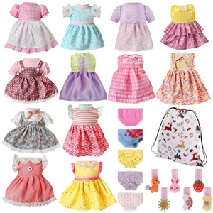 Alive Baby Doll Clothes and Accessories - 12 Sets Girl Doll Clothes Dress for... - Picture 1 of 7