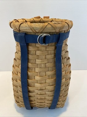 De Colección CLEAR CREEK WEAVERS Muy Pequeño Paquete Adirondack Cestas por Sandy Muller NY Foto 1 de 4