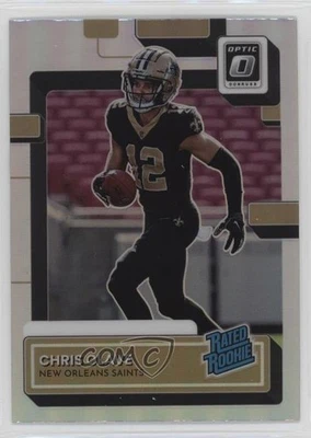 2022 Panini Donruss Rated Optic Preview Holo Chris Olave #P-309 Rookie RC - Image 1 of 2