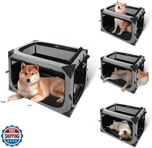XVISHX Hundekiste, 30x21x21 Zoll große Hundekiste für große oder mittlere Hunde, Hafen - Bild 1 von 5