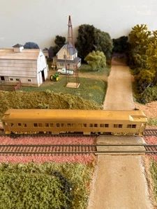 HO Coach Yard Brass Northern Pacific 14 Section Plan 4061 Sleeper Unpainted IOB. - Picture 1 of 9