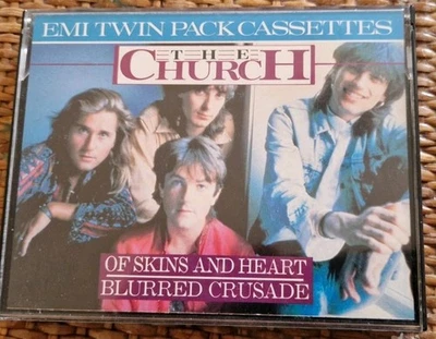 The Church - Of Skins and Heart / The Blurred Crusade - NZ - Twin Cassette Pack  - Image 1 of 4