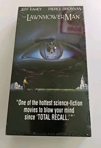 The Lawnmower Man VHS SEALED Watermarks New Line Cinema Jeff Fahey VTG  - Picture 1 of 9